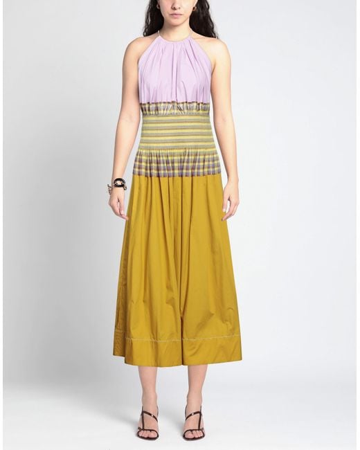 Tory Burch Yellow Maxi Dress