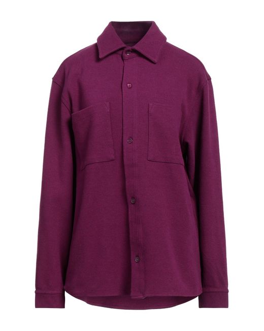 Majestic Filatures Purple Shirt
