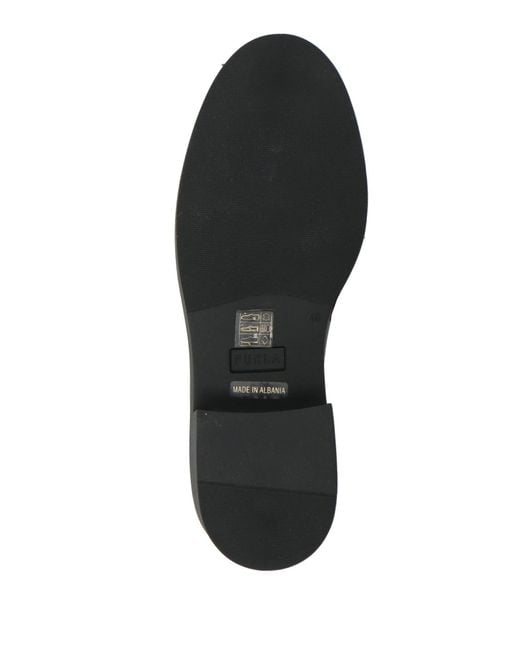 Furla Black Loafer
