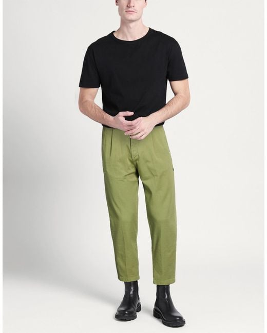 Berna Green Pants for men