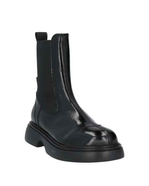 Ganni Black Ankle Boots