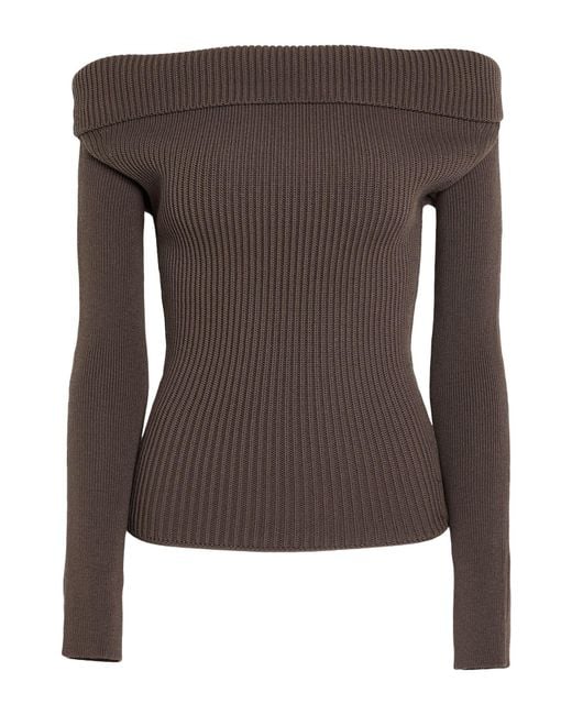 Rick Owens Brown Turtleneck