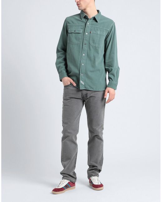 Camicia di Levi's in Green da Uomo