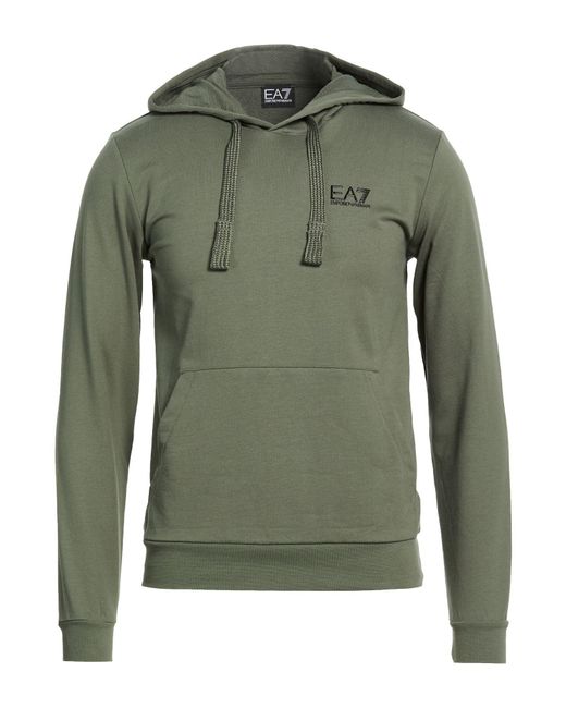 EA7 Green Sweatshirts for men
