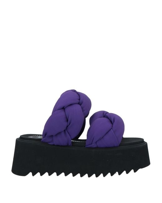 Bruno Bordese Purple Sandals