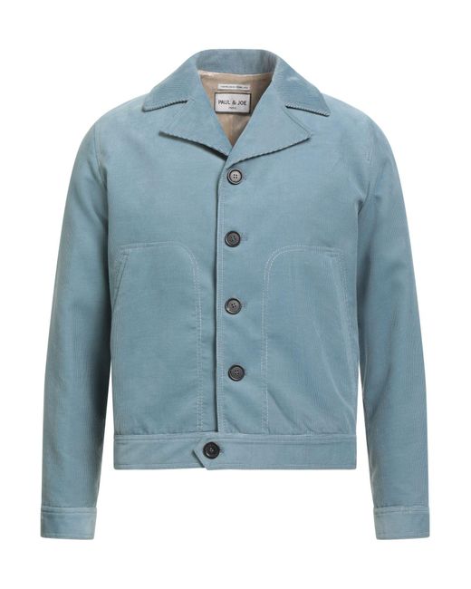 Paul & Joe Blue Jacket Cotton for men
