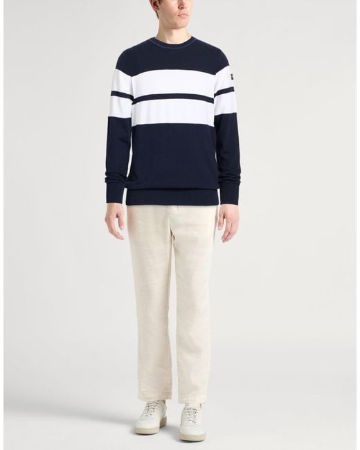 Paul & Shark Blue Midnight Sweater Cotton, Polyester for men