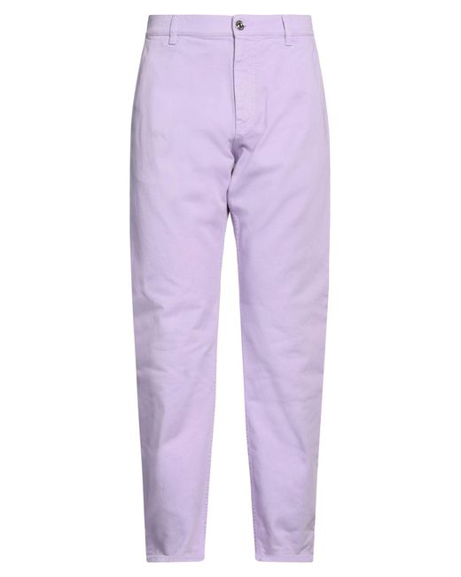 Pantaloni Jeans di Versace in Purple da Uomo