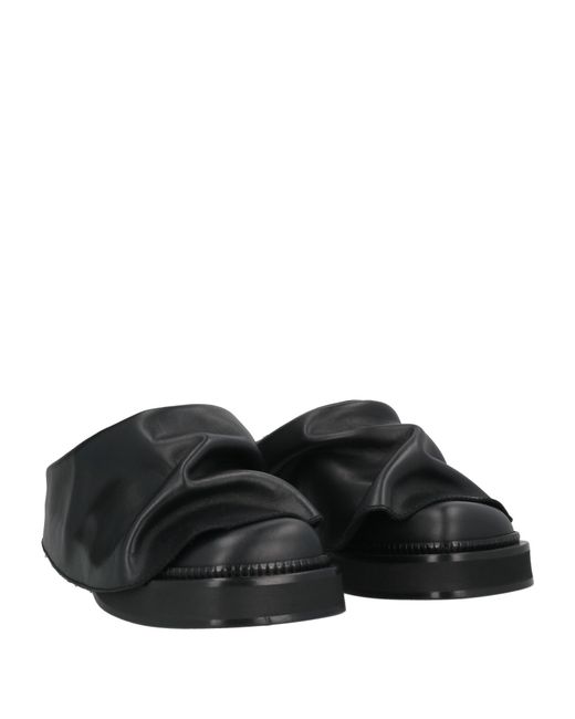 The Attico Black Mules & Clogs