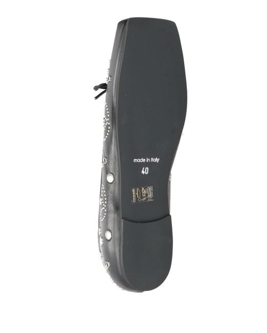 Ovyè Gray Ballet Flats