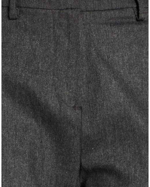 Cruna Gray Pants Viscose, Polyester, Virgin Wool, Elastane