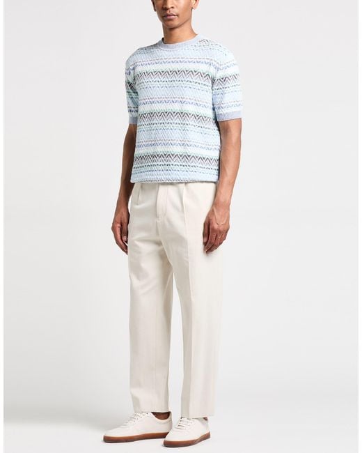 Missoni Blue Jumper for men