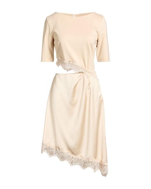 Imperial Natural Midi Dress