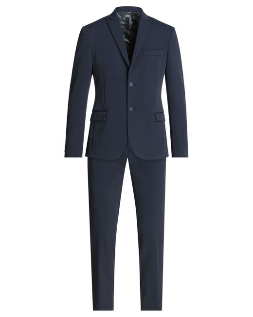 Alessandro Dell'acqua Blue Suit for men