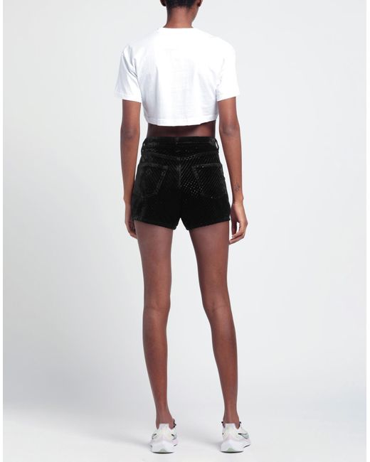 Saint Laurent Black Shorts & Bermuda Shorts