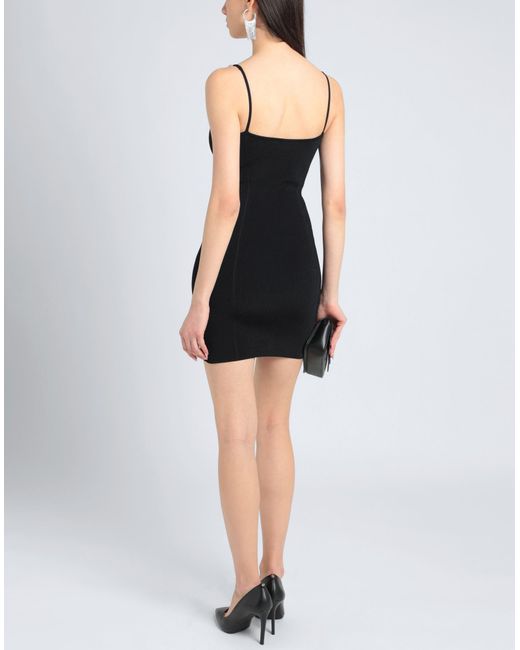 Gcds Black Mini Dress