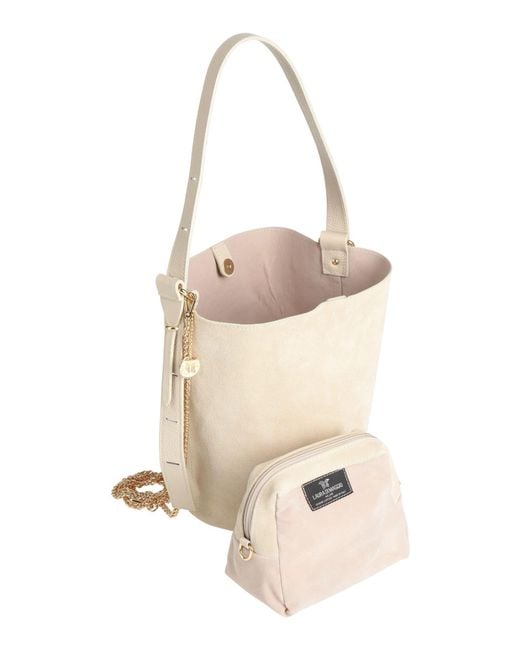 Laura Di Maggio White Shoulder Bag