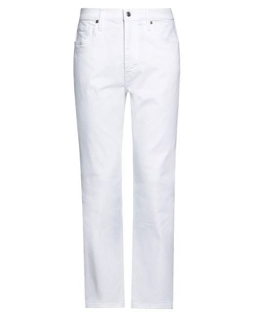 Etro White Denim Trousers for men