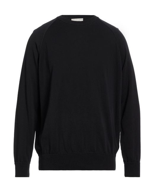FILIPPO DE LAURENTIIS Blue Sweater Cotton for men