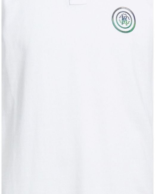 Roberto Cavalli White Polo Shirt for men
