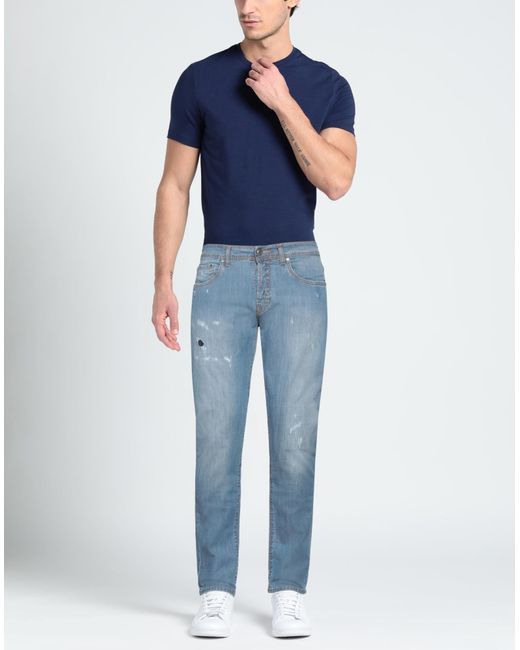 Liu Jo Blue Denim Trousers for men