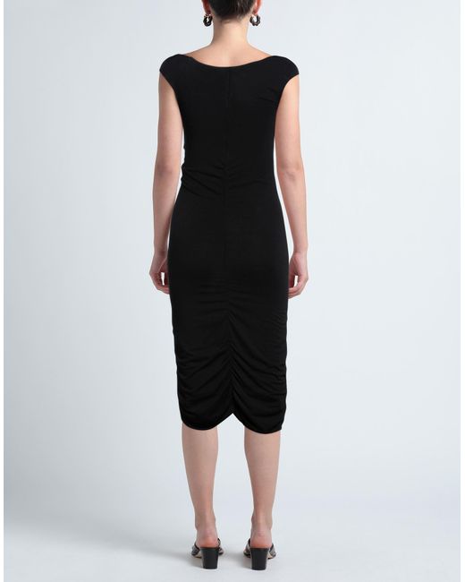 La Perla Black Midi Dress