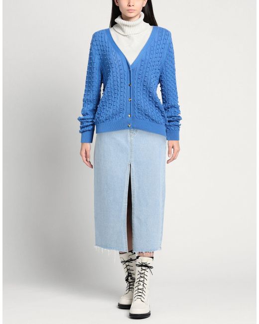 SOLOTRE Blue Cardigan