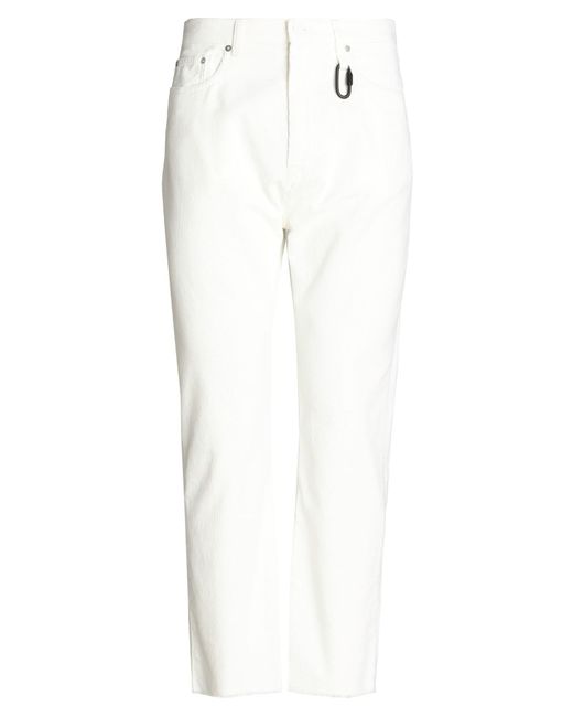 N°21 White Pants for men