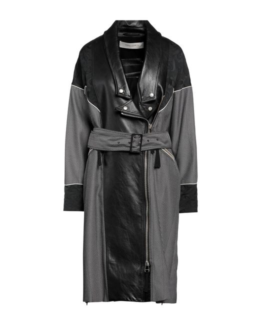 Golden Goose Deluxe Brand Black Overcoat & Trench Coat