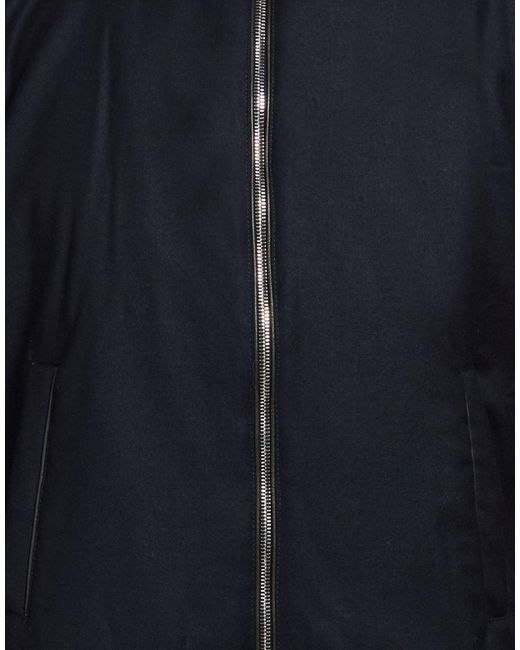 Tombolini Blue Jacket Wool, Elastane for men