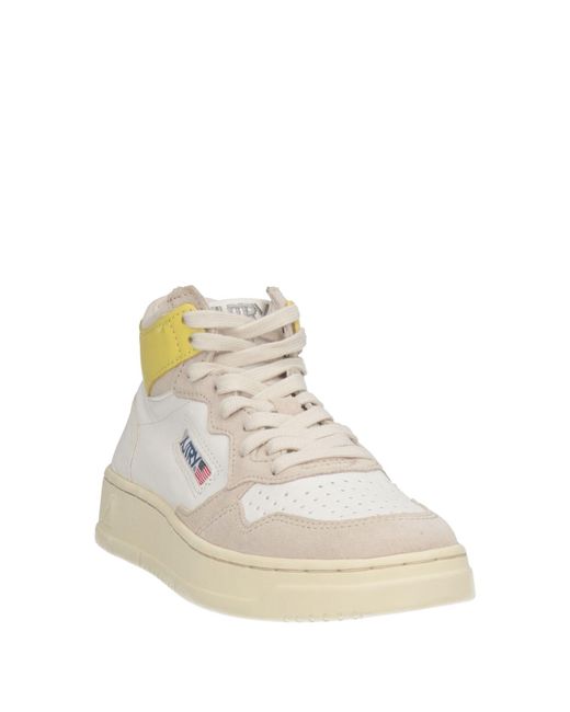 Autry White Trainers