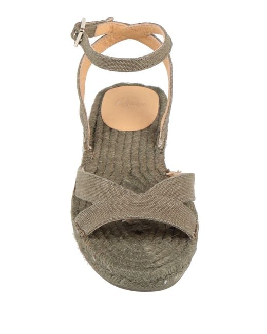 Castaner Metallic Espadrilles