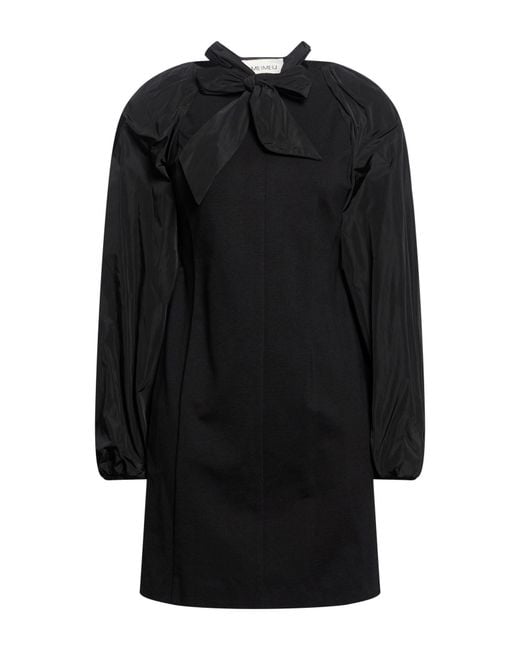 MEIMEIJ Black Mini Dress
