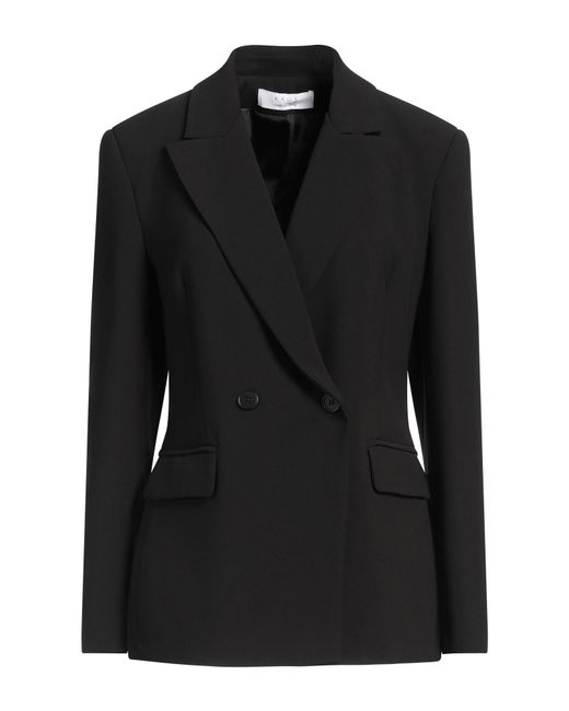 Kaos Black Blazer Polyester, Elastane