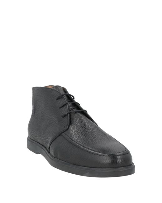Cerruti 1881 Gray Ankle Boots for men