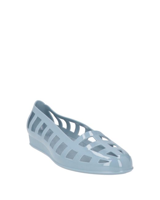 Ancient Greek Sandals Blue Ballet Flats