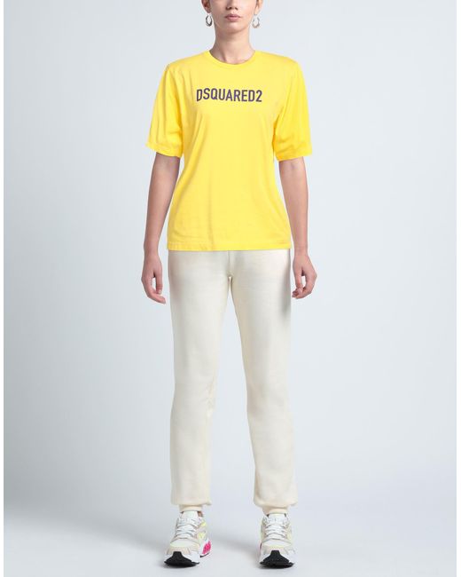 DSquared² Yellow T-shirt