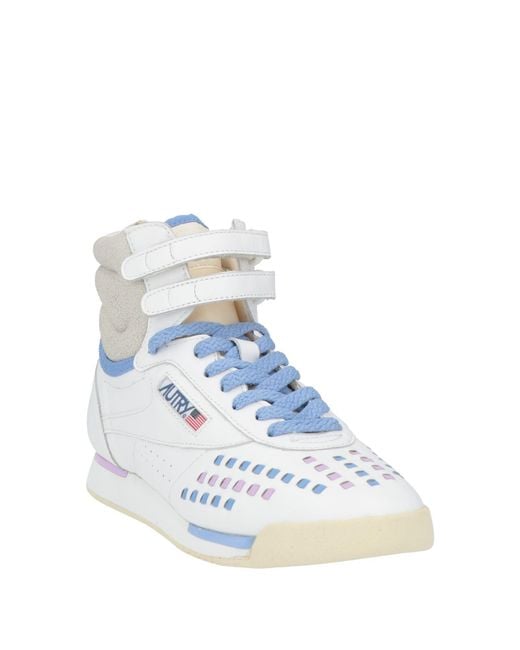 Autry Blue Sneakers Leather