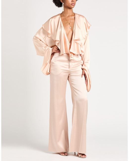 Norma Kamali Pink Bodysuits