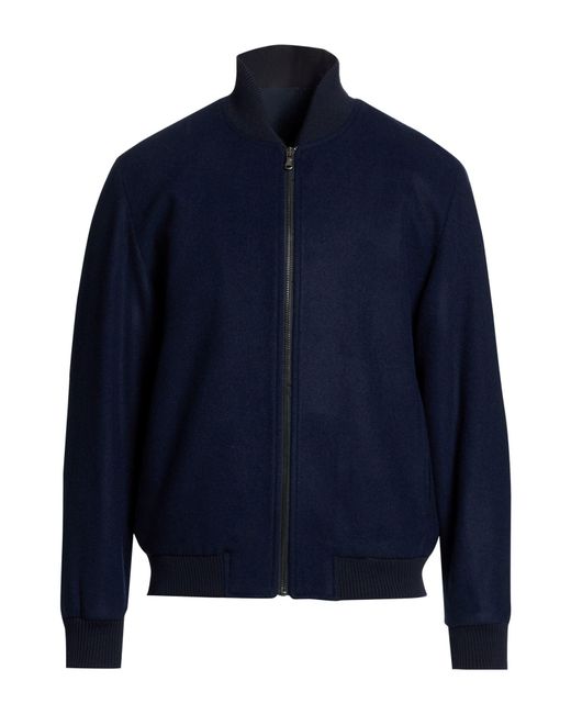 Exte Blue Midnight Jacket Wool for men