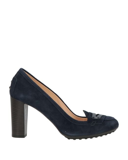 Tod's Blue Mokassin
