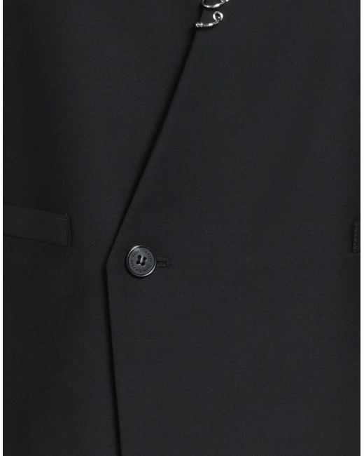 Patrizia Pepe Black Tailored Vests for men