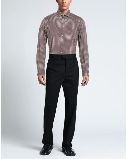 Camicia di ALEX INGH in Brown da Uomo