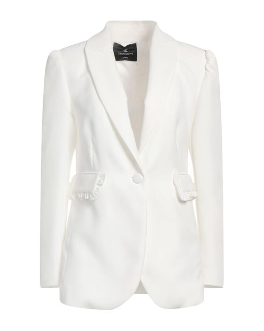 Cristinaeffe White Blazer