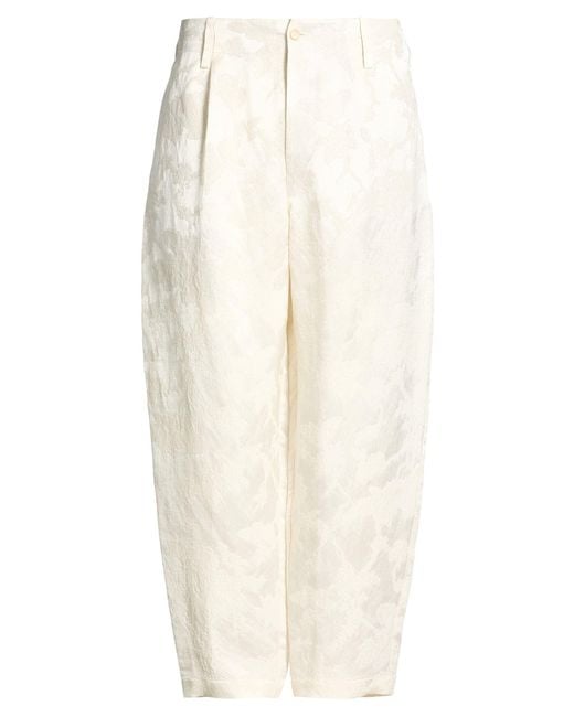 Uma Wang White Trouser for men
