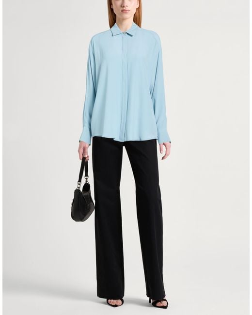 Ottod'Ame Blue Sky Shirt Acetate, Silk