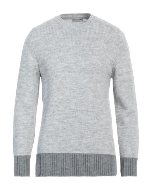 Daniele Alessandrini Gray Sweater for men