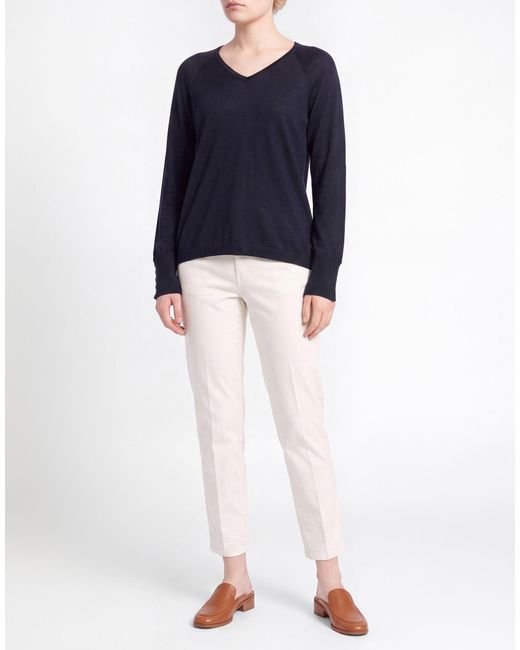 Alpha Studio Blue Sweater Merino Wool