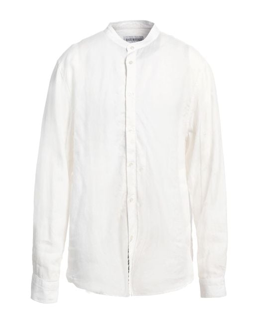 Camisa Bikkembergs de hombre de color White