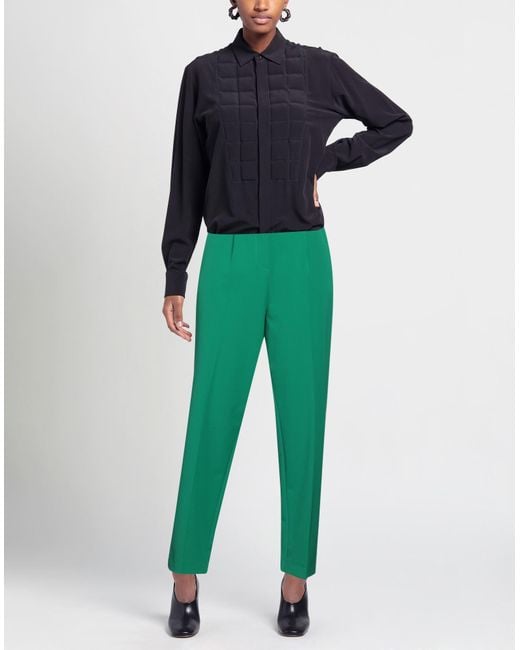 SIMONA CORSELLINI Green Pants